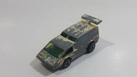 1979 Hot Wheels Golden Machines Spoiler Sport Van Originally Gold Chrome Die Cast Toy Car Vehicle - Hong Kong - 2 Rear window Version