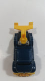 1997 Hot Wheels Tow Truck Dark Blue Plastic Body Die Cast Toy Car Vehicle McDonald's Happy Meal