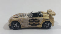 2003 Hot Wheels Tech Tuners Tantrum Metalflake Gold Die Cast Toy Car Vehicle