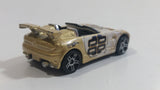 2003 Hot Wheels Tech Tuners Tantrum Metalflake Gold Die Cast Toy Car Vehicle