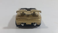 2003 Hot Wheels Tech Tuners Tantrum Metalflake Gold Die Cast Toy Car Vehicle