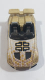 2003 Hot Wheels Tech Tuners Tantrum Metalflake Gold Die Cast Toy Car Vehicle