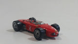 2001 Hot Wheels Ferrari 156 #2 Red Die Cast Toy Car Vehicle