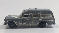 Vintage Lesney Matchbox Series Superfast No. 3 (A) Mercedes Benz "Binz" Ambulance White Die Cast Toy Car Emergency Rescue Vehicle