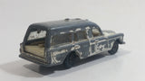 Vintage Lesney Matchbox Series Superfast No. 3 (A) Mercedes Benz "Binz" Ambulance White Die Cast Toy Car Emergency Rescue Vehicle