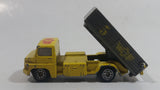 1993 Corgi Auto City Tipping Lorry Dump Truck "Wolf" "5" Yellow and Grey Die Cast Toy Car Vehicle