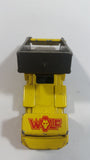 1993 Corgi Auto City Tipping Lorry Dump Truck "Wolf" "5" Yellow and Grey Die Cast Toy Car Vehicle