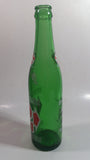 Vintage 2 Way Soda Pop Beverage 9 1/2" Tall Green Glass Soda Pop Beverage Bottle