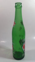 Vintage 2 Way Soda Pop Beverage 9 1/2" Tall Green Glass Soda Pop Beverage Bottle