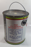 Vintage Rogers Syrup Golden Sugar Vancouver, B.C. Sugar Refinery 10lb 2L Tin Metal Can with Lid