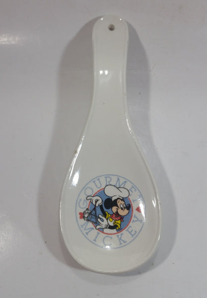 Vintage Treasure Craft Disney Gourmet Mickey Mouse Ceramic Spoon Rest