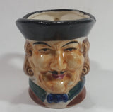 Antique Toby Style 3" Tall Colonial Man Face Mug Hand Painted