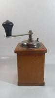 Antique Armin Trosser Wood and Metal Coffee Grinder Made in West Germany