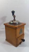 Antique Armin Trosser Wood and Metal Coffee Grinder Made in West Germany