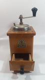 Antique Armin Trosser Wood and Metal Coffee Grinder Made in West Germany