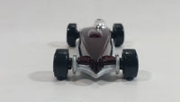 1999 Hot Wheels Street Raptor Maroon Dark Red Die Cast Toy Car - McDonald's Happy Meal 13/16