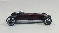 1999 Hot Wheels Street Raptor Maroon Dark Red Die Cast Toy Car - McDonald's Happy Meal 13/16