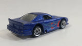 2007 Hot Wheels Mustang Cobra Metalflake Dark Blue Die Cast Toy Car Vehicle