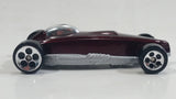 1999 Hot Wheels Street Raptor Maroon Dark Red Die Cast Toy Car - McDonald's Happy Meal 13/16