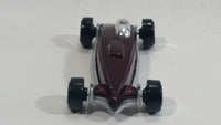 1999 Hot Wheels Street Raptor Maroon Dark Red Die Cast Toy Car - McDonald's Happy Meal 13/16