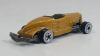 1983 Hot Wheels Auburn 852 Metalflake Gold Die Cast Toy Car Vehicle - WW - Malaysia