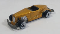 1983 Hot Wheels Auburn 852 Metalflake Gold Die Cast Toy Car Vehicle - WW - Malaysia