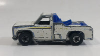 1977 Hot Wheels Flying Colors Ramblin' Wrecker Tow Truck Rig White Die Cast Toy Car Vehicle - Hong Kong