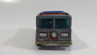 1982 Hot Wheels Fire Eater Red Fire Truck Die Cast Toy Car Vehicle - BW - Blue Lights - Hong Kong