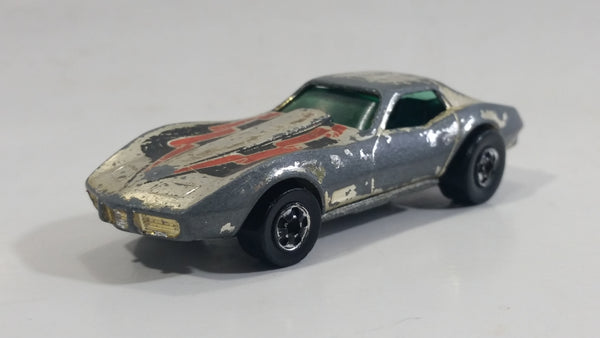 Vintage 1979 Hot Wheels Golden Machines Corvette Stingray Gold Chrome Die Cast Toy Car Vehicle - Hong Kong