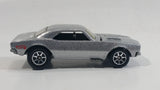 1996 Hot Wheels '67 Chevrolet Camaro Metalflake Silver Die Cast Toy Car Vehicle w/ Opening Hood 7SP