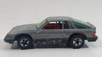 Vintage 1981 Hot Wheels Omni 024 Grey Die Cast Toy Car Vehicle - Hong Kong