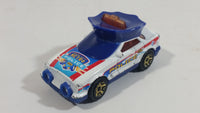 2004 Matchbox Highway Patrol Police Hat White and Blue Die Cast Toy Car Firefighting Rescue Emergency Vehicle