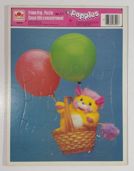 1986 Whitman Golden 4509-00 Popples Frame Tray Puzzle