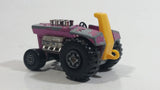 Vintage 1972 Lesney Products Matchbox No. 29 Mod Tractor Magenta Pink Die Cast Toy Car Farming Equipment Machinery Vehicle