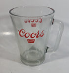 Vintage Coors Premium Beer Heavy Thick Glass 7" Tall Pitcher