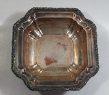 Antique W.M. Rogers Hamilton Electroplated Silver on Copper Victorian Footed Candy Dish