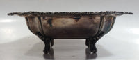 Antique W.M. Rogers Hamilton Electroplated Silver on Copper Victorian Footed Candy Dish