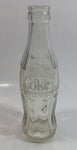 Vintage 1970s Coca-Cola Coke Clear Glass 6 1/2 oz 185 mL Bottle English and French Canada