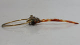 Exquisite 1940s Miriam Haskell Rhinestone Hair-pin Brooch - Signed