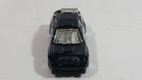 2000 Hot Wheels World Racers 2 Ford Escort Rally #1 Police Cops Policia Black with White Doors Die Cast Toy Car Vehicle