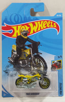 2019 Hot Wheels HW Moto Tred Shredder Yellow Die Cast Toy Car Vehicle - New in Package Sealed