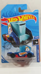 2019 Hot Wheels HW Race Team Haul-O-Gram Transparent Blue Die Cast Toy Car Vehicle - New in Package Sealed