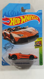 2019 Hot Wheels HW Exotics Lamborghini Aventador J Orange Die Cast Toy Car Vehicle - New in Package Sealed