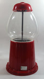 Continental Gumball Candy Dispenser Machine Coin Bank Metal with Glass Globe 11" Tall