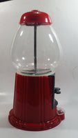 Continental Gumball Candy Dispenser Machine Coin Bank Metal with Glass Globe 11" Tall