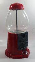 Continental Gumball Candy Dispenser Machine Coin Bank Metal with Glass Globe 11" Tall