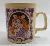 Vintage Kiln Craft Tableware 1978 Henson Assoc The Muppets Miss Piggy Character Ceramic Coffee Mug (Has a crack)