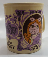 Vintage Kiln Craft Tableware 1978 Henson Assoc The Muppets Miss Piggy Character Ceramic Coffee Mug (Has a crack)