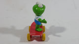 1986 Muppet Babies Kermit The Frog on a Red Skateboard Plastic Toy McDonald's Happy Meal