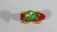 1986 Muppet Babies Kermit The Frog on a Red Skateboard Plastic Toy McDonald's Happy Meal